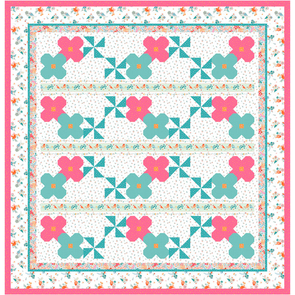 On the Porch Quilt<br>by Cyndi Hershey<br>Available May 2025