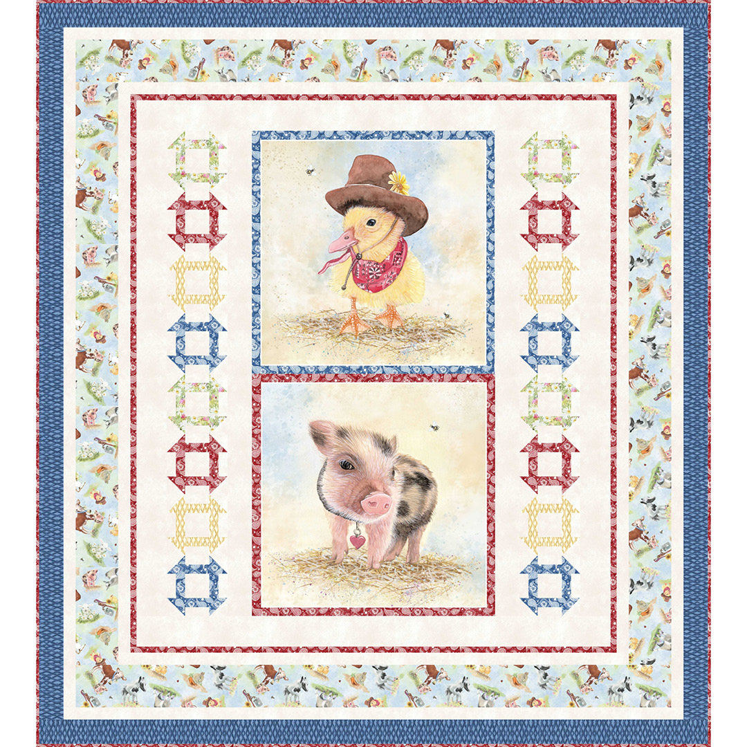 Barnyard Babies<br>Quilt #2 by Wendy Sheppard<br>Available Now!