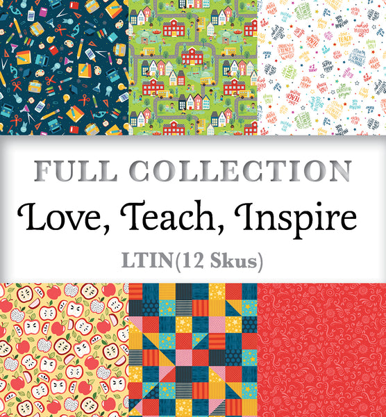 Badges Love, Teach, Inspire Full Collection