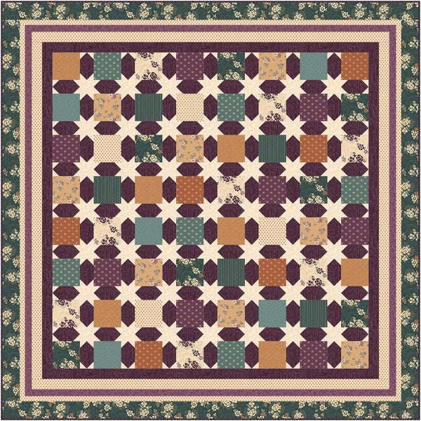 The Heritage Collection<br>Heritage Stars Quilt<br>by Wendy Sheppard<br>Available March 2025