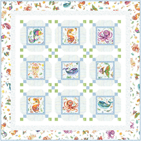 Connections Quilt<br>by Wendy Sheppard<br>Available June 2025