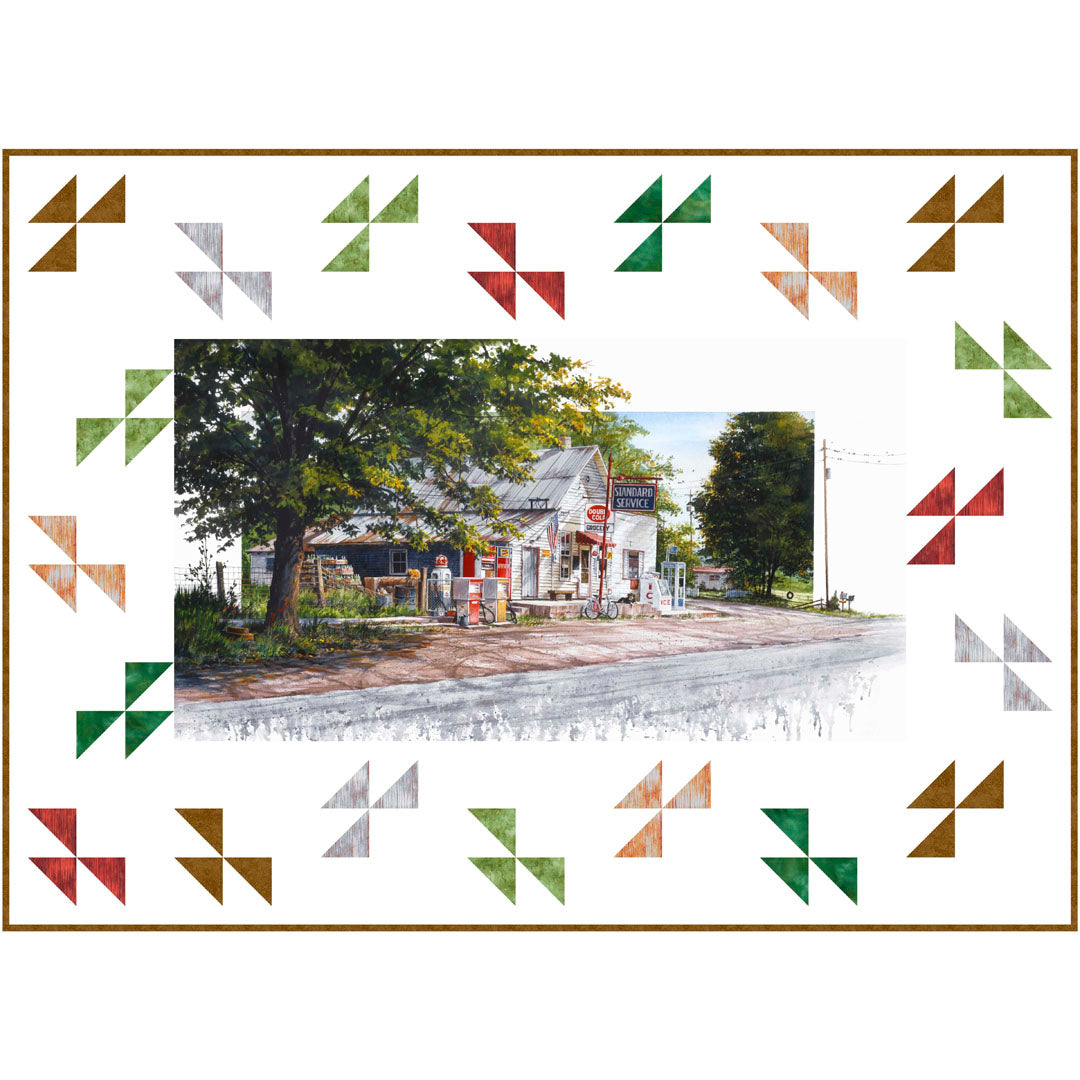 Pit Stop Quilt<br>by Cyndi Hershey<br>Available Now!