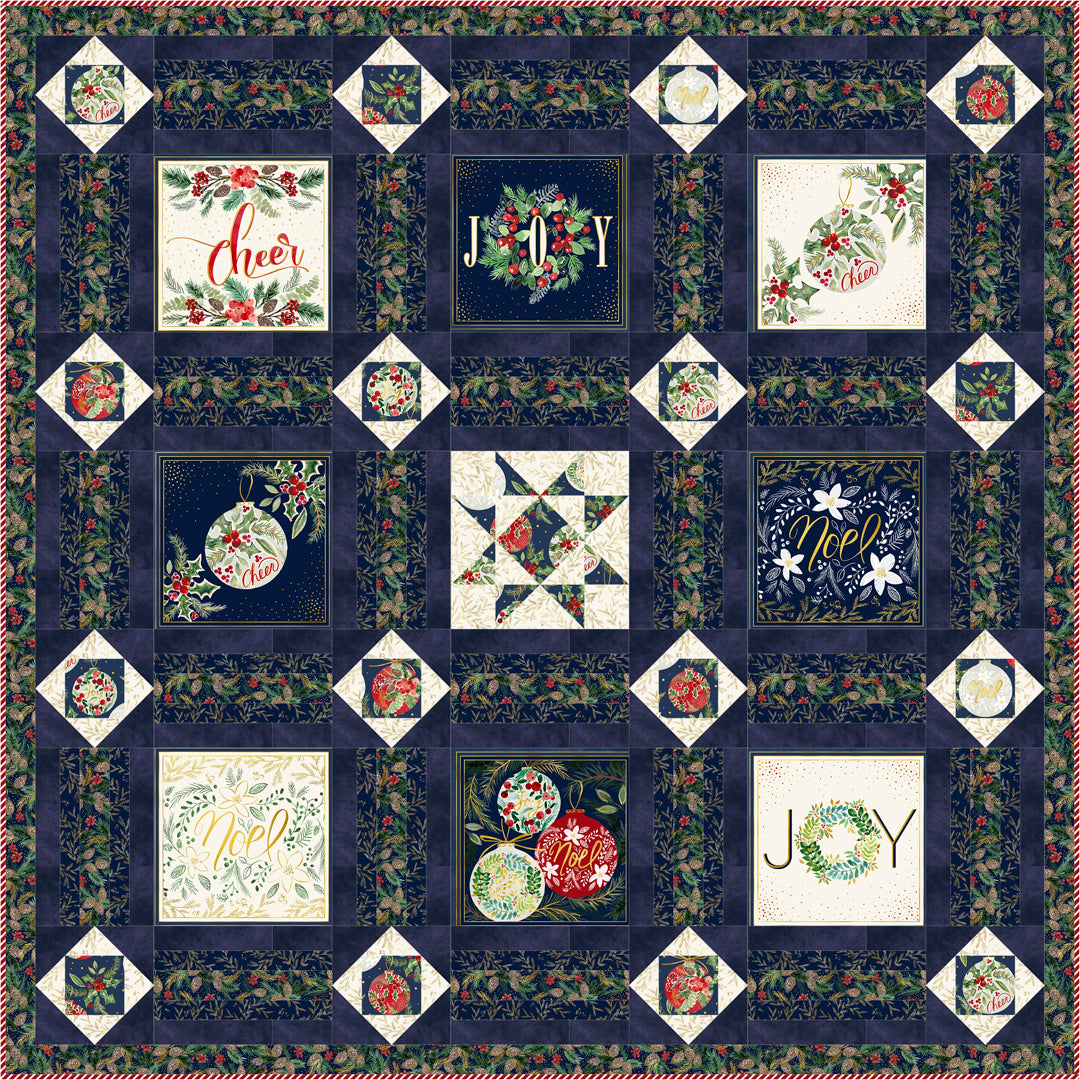 Seasons Greetings Quilt<br>by Stacey Day<br>Available June 2025