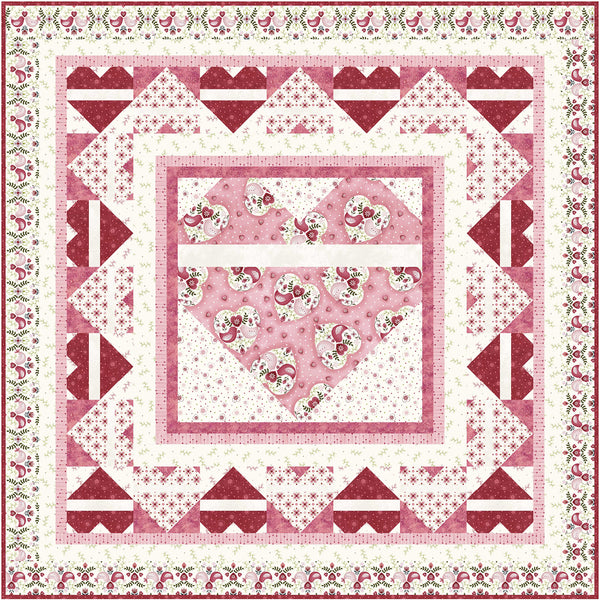 Love Birds<br>Quilt by Cyndi Hershey<br>Available Now!