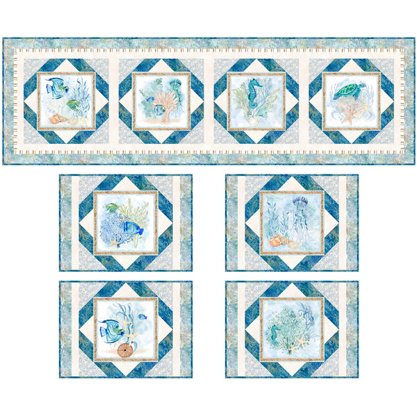 Sea Whispers<br>Table Top Decor Set<br>by Wendy Sheppard<br>Available March 2025