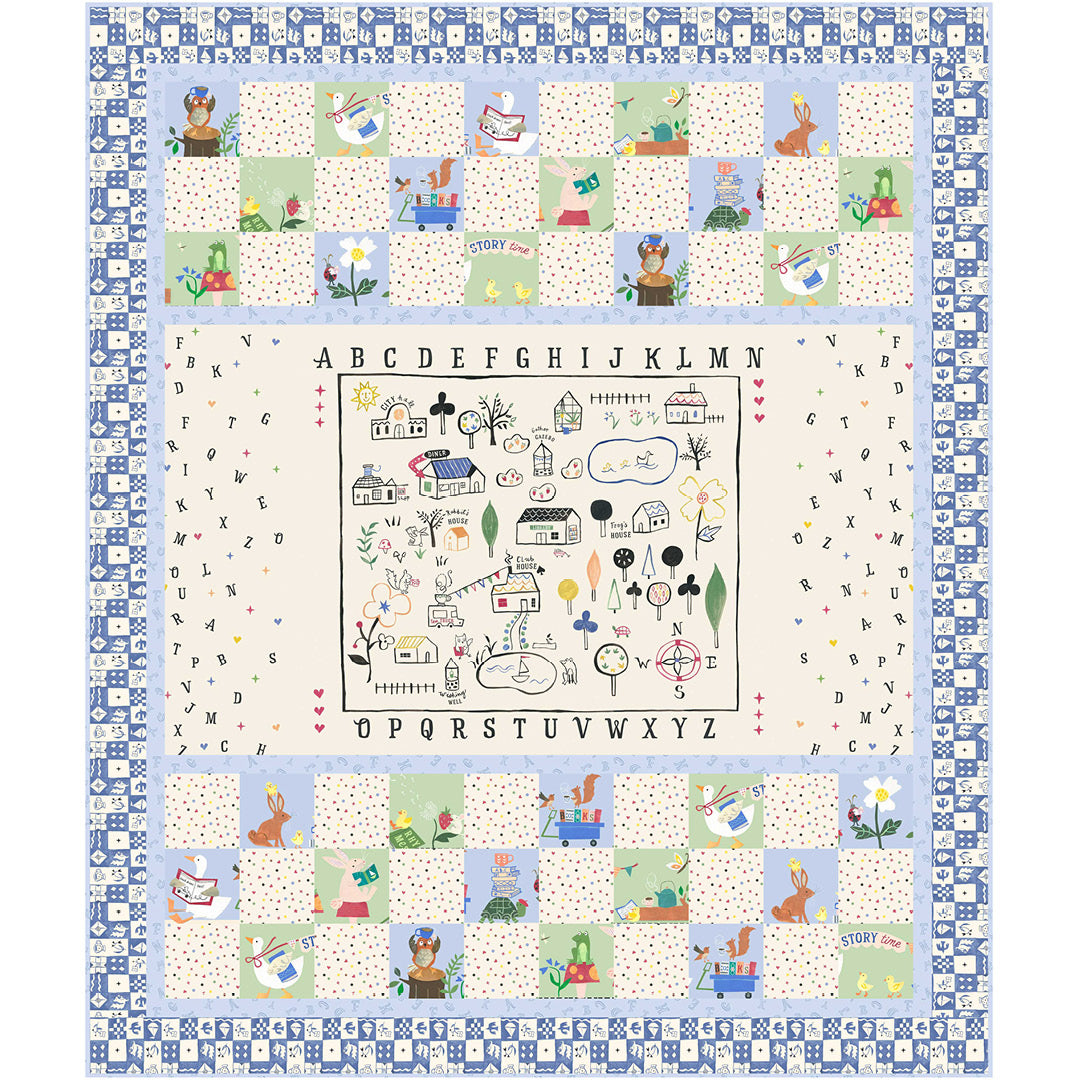 Story Time Toddler Quilt<br>by Wendy Sheppard<br>Available Now!