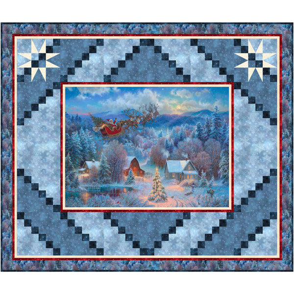 The Night Before Christmas Quilt<br>by Cyndi Hershey<br>Available May 2025