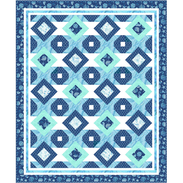 Coastal Living<br>Quilt by Cyndi Hershey<br>Available Now!