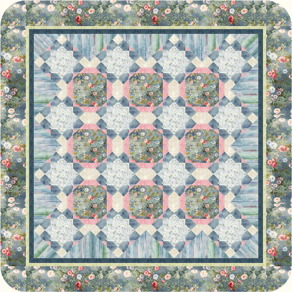 DaniellaQuilt By Cyndi HersheyAvailable Now – P&B Textiles