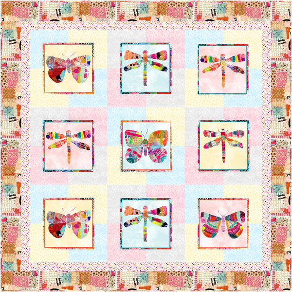 Garden Flight<br>Pattern for Purchase by Brenda Plaster<br>Available Now