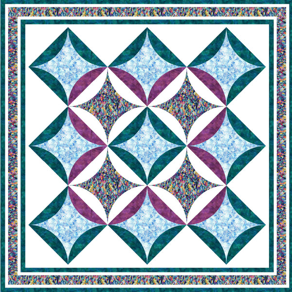 Moon Tide<br>Quilt by Cyndi Hershey<br>Available Now.