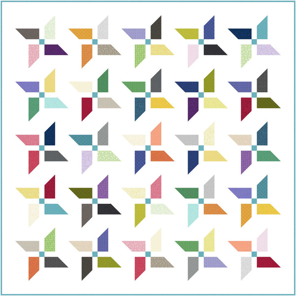 Whimsy 5" square Quilt<br>Quilt by Wendy Sheppard<br>Available Now.